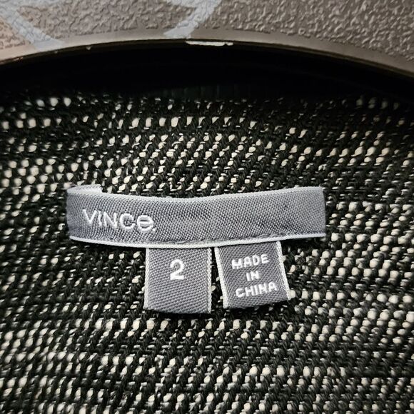 Vince Fringe Trim Bouclé Jacket - Picture 4 of 16